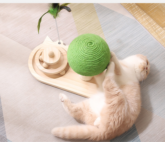 Sisal scratching post, view 2