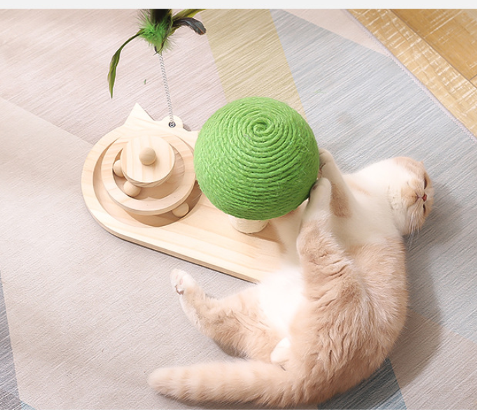 Sisal scratching post, view 2